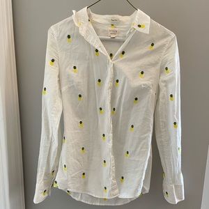 Jcrew pineapple button up